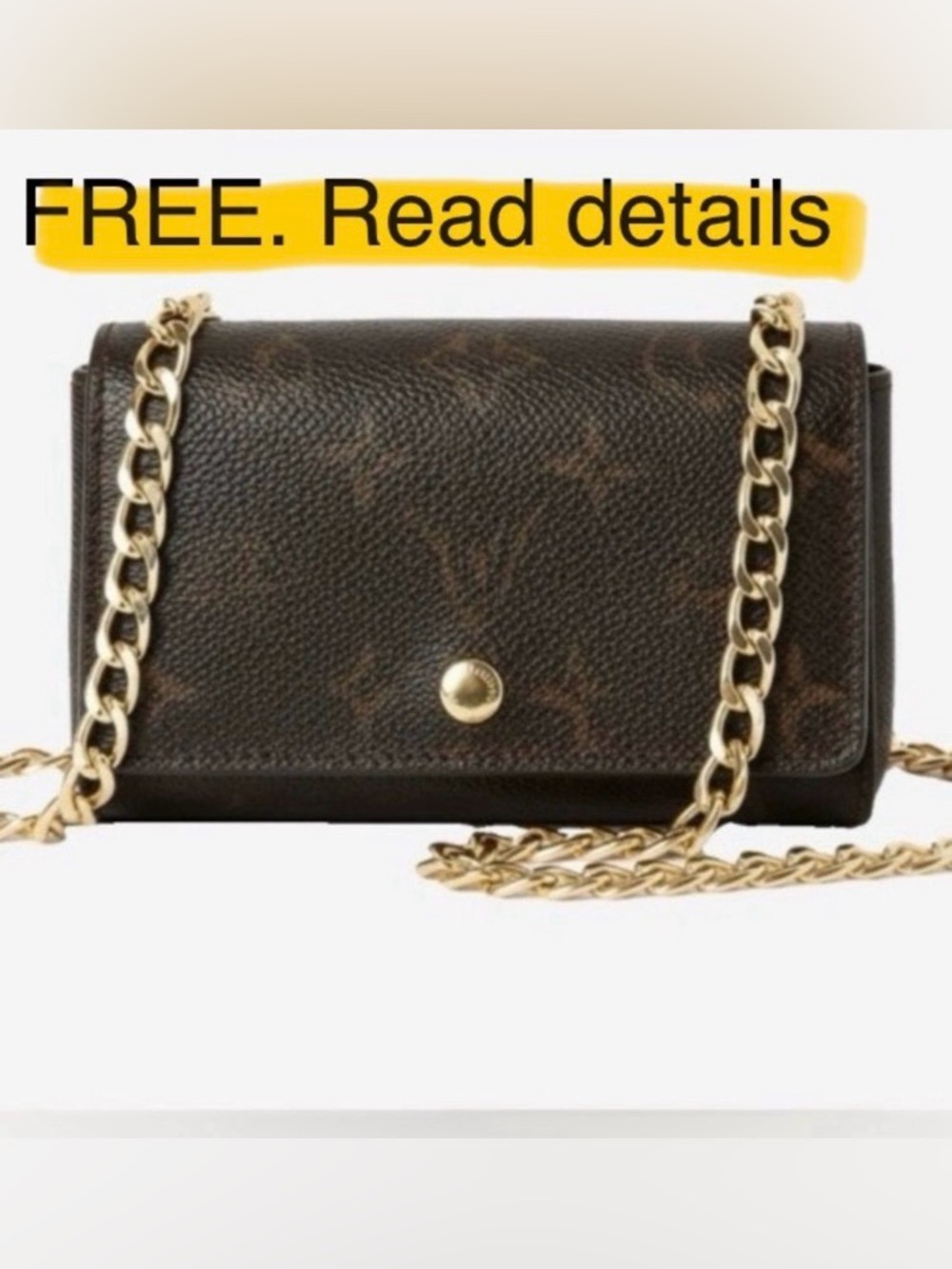 🛍️ Louis Vuitton Authentic & Vintage 2002 Porte Monnaie Tresor WOC with Box